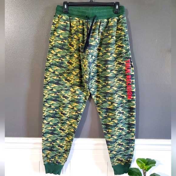 True Religion Other - TRUE RELIGION Camo Print Joggers S